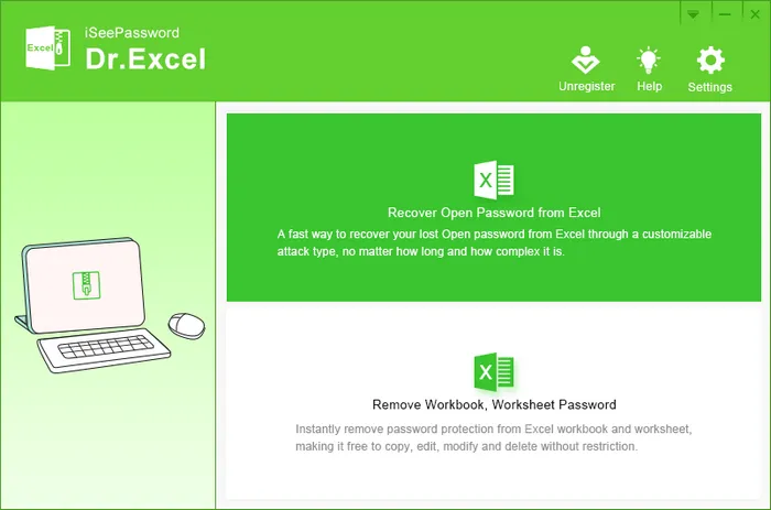 Recover open password from Excel