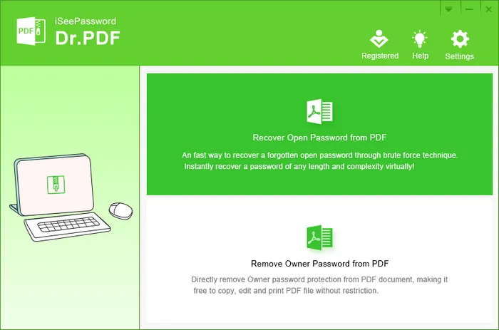 Recover open password from pdf 