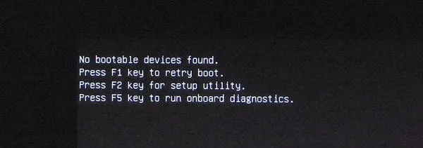 no bootable device found windows 10