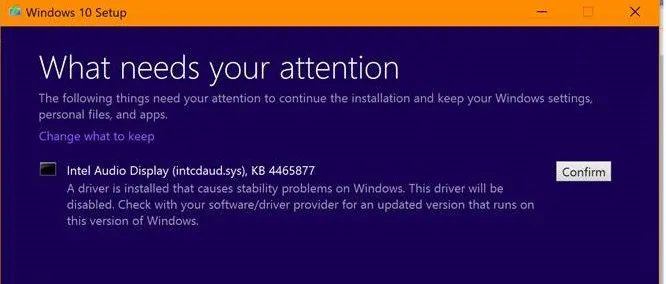 Windows 10 Audio Issue