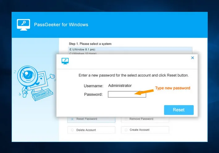 Windows Password Reset